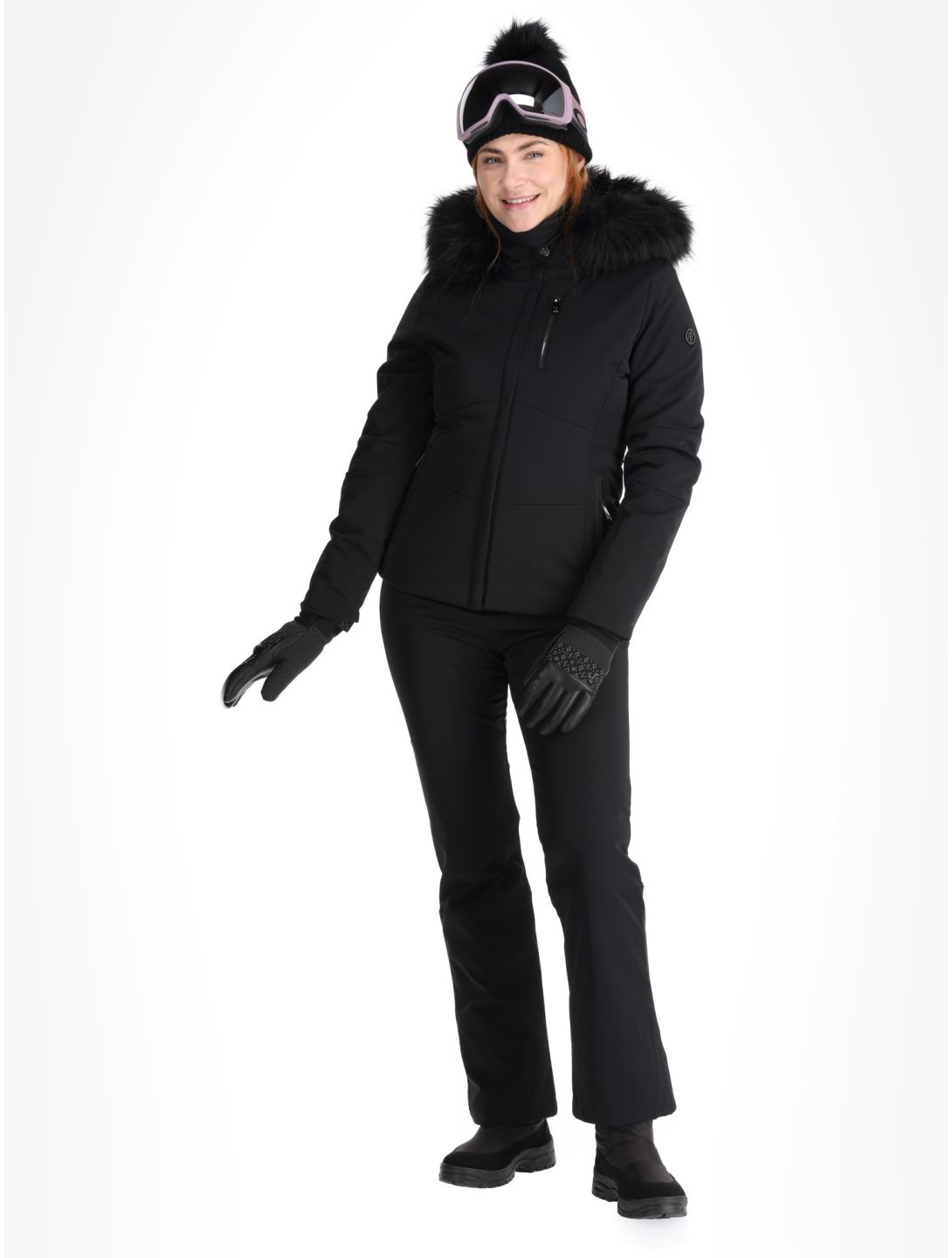 Poivre Blanc, Traditional 24PBH0802/WO ski-jas dames Black zwart 