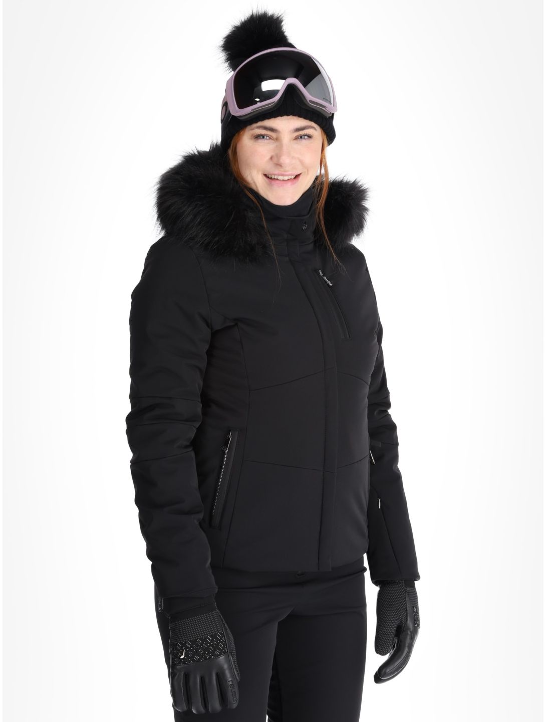 Poivre Blanc, Traditional 24PBH0802/WO ski-jas dames Black zwart 