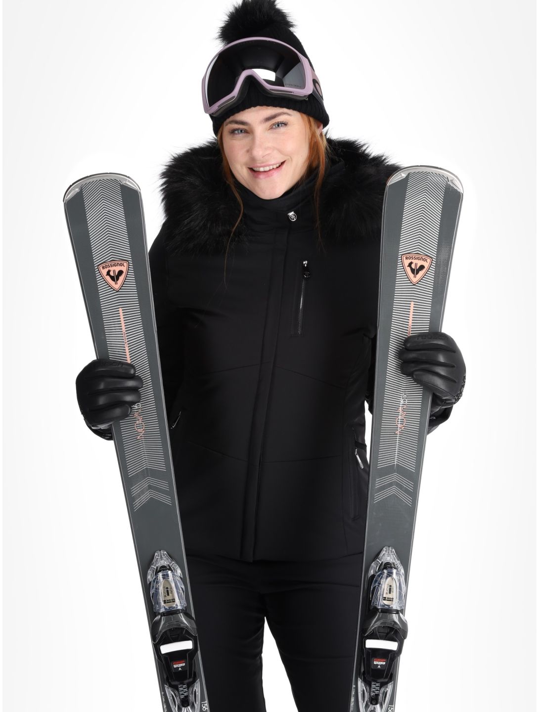 Poivre Blanc, Traditional 24PBH0802/WO ski-jas dames Black zwart 