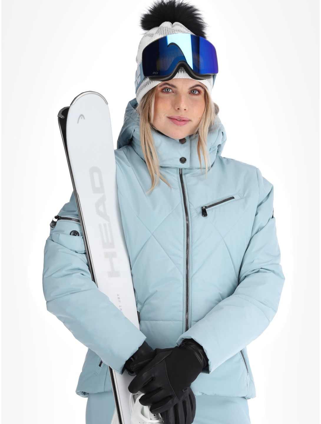 Poivre Blanc, Traditional 24PBH1002/WO ski-jas dames Aloe Blue blauw 