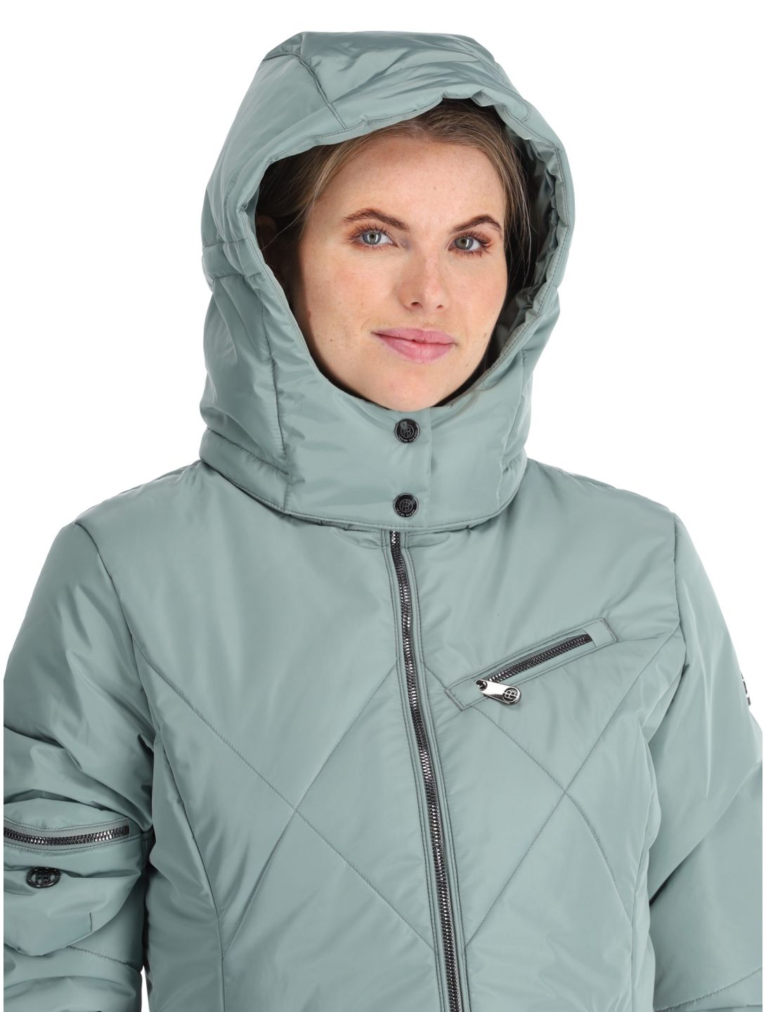 Poivre Blanc, Traditional 24PBH1002/WO ski-jas dames Lichen Green groen 