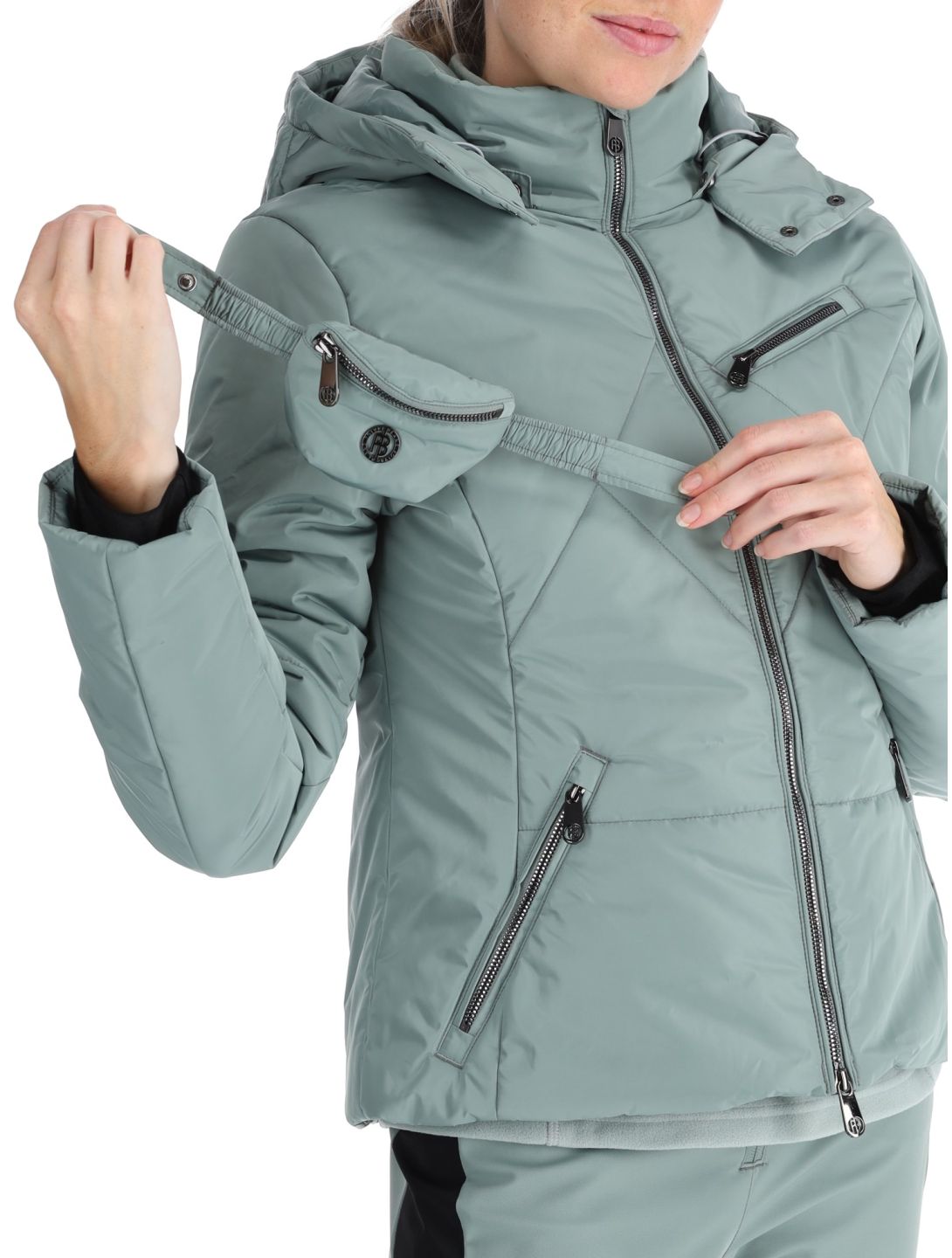 Poivre Blanc, Traditional 24PBH1002/WO ski-jas dames Lichen Green groen 