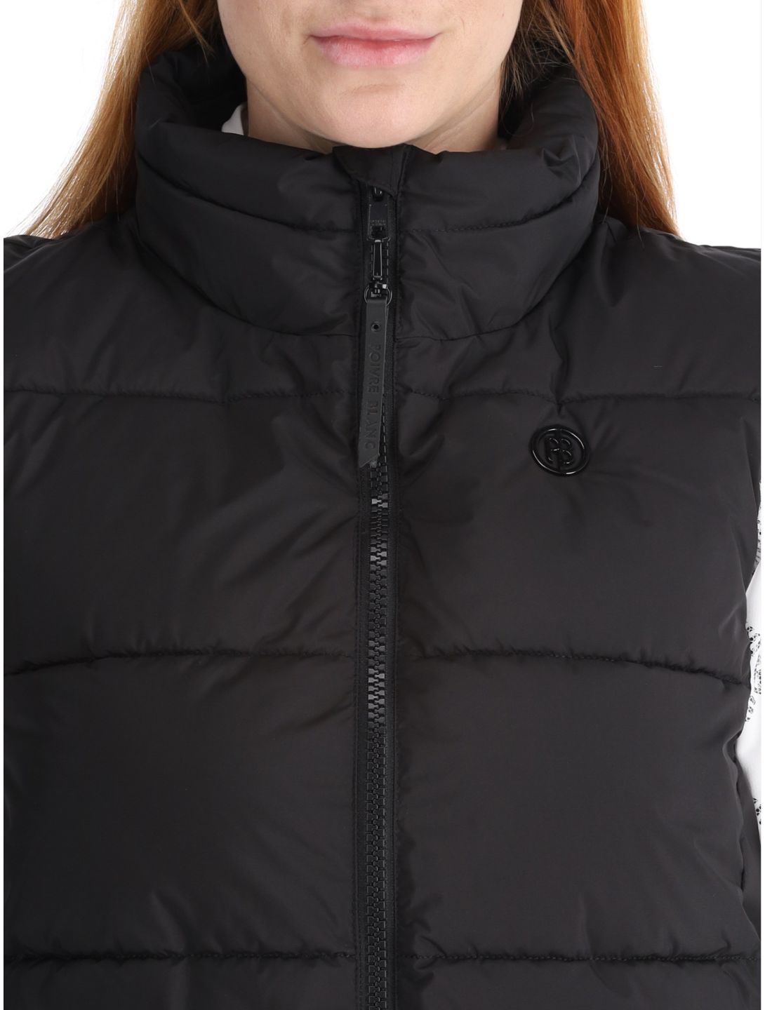 Poivre Blanc, Traditional 24PBH1205/WO/B bodywarmer dames Black zwart 