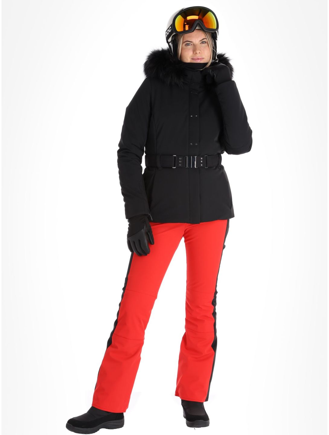 Poivre Blanc, Traditional Line W23-0801-WO ski-jas dames Black zwart 