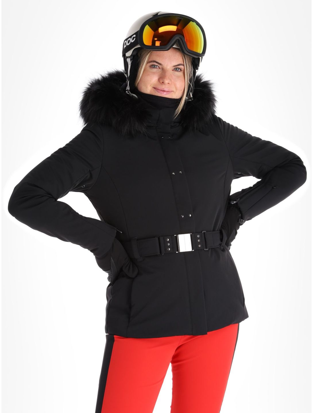 Poivre Blanc, Traditional Line W23-0801-WO ski-jas dames Black zwart 