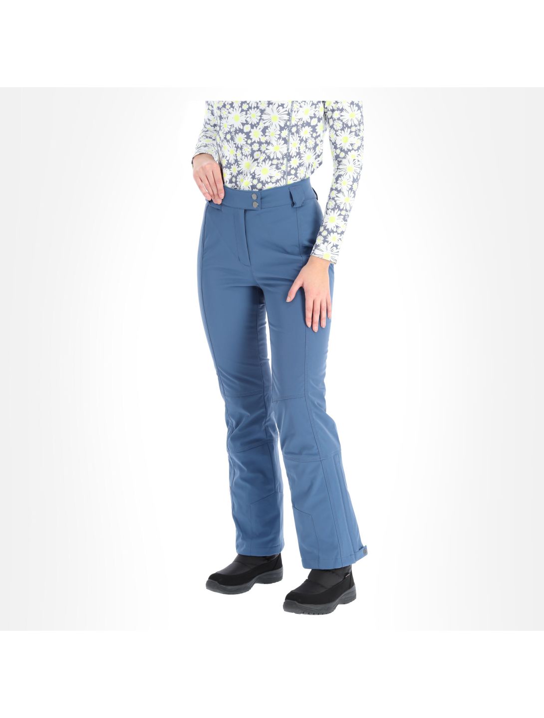 Poivre Blanc, W20-0820-Wo/A skibroek slim fit dames twilight Blauw