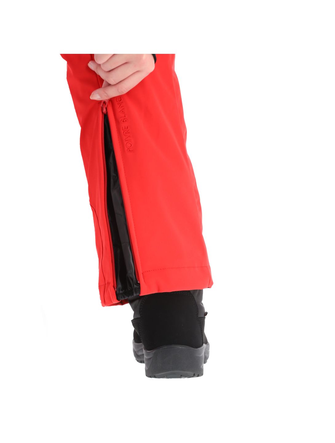 Poivre Blanc, W20-0830-Wo/A DA Ski-overall slim fit dames scarlet Rood