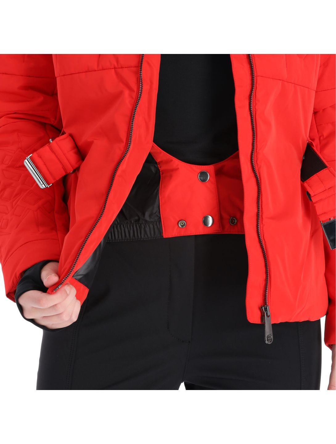 Poivre Blanc, W20-1003-Wo/A ski-jas slim fit dames scarlet Rood