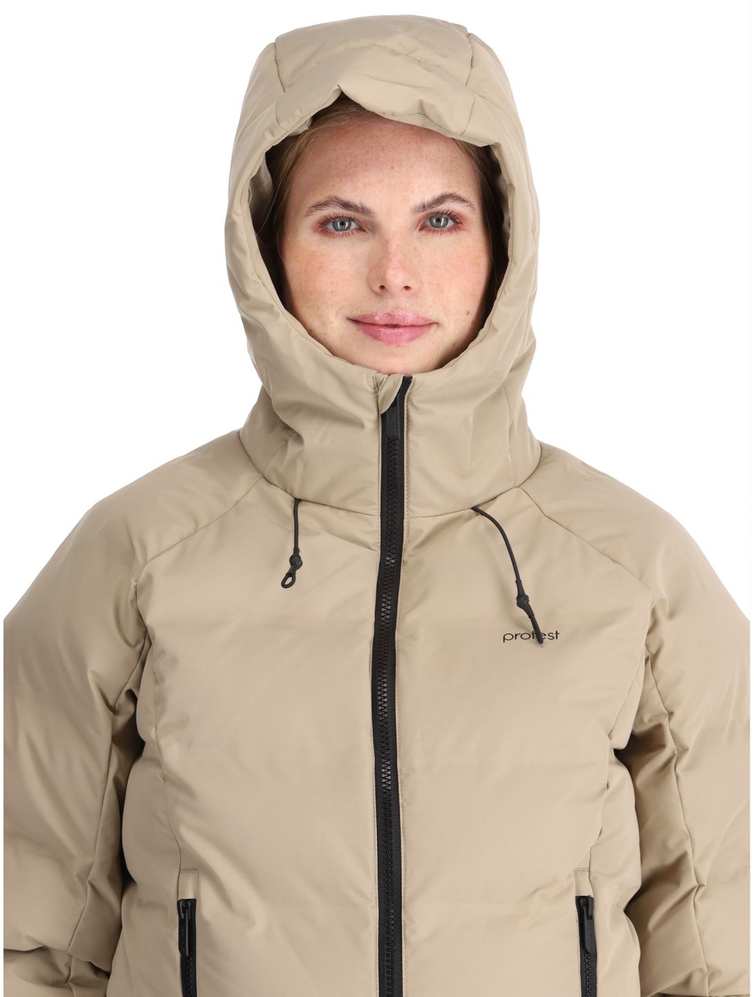 Protest, PRTALYSUMI ski-jas dames Bamboo Beige beige 