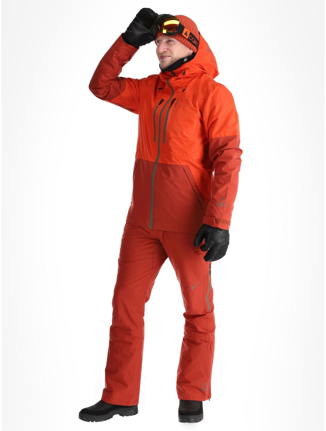 Protest, PRTBAKIE ski-jas heren Burnt Orange oranje, rood 