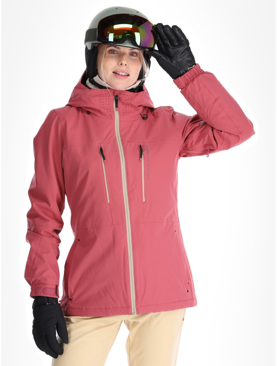 Protest, PRTBEVERLY ski-jas dames Rose Dust roze 