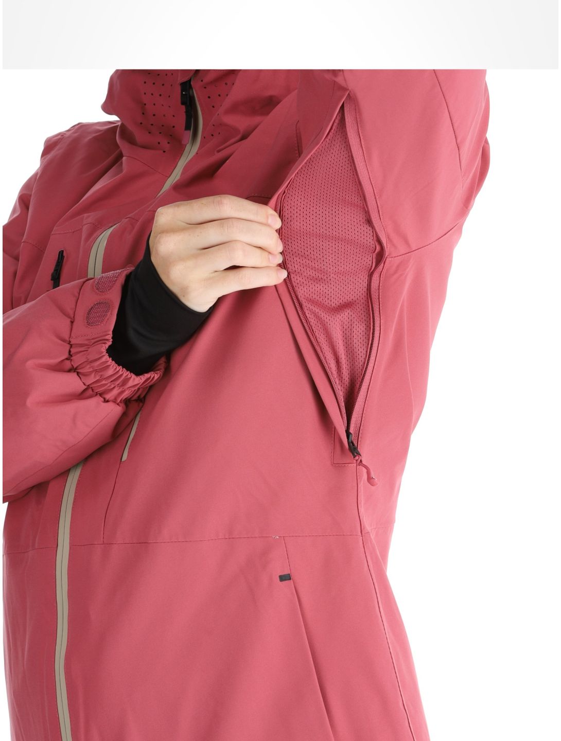 Protest, PRTBEVERLY ski-jas dames Rose Dust roze 