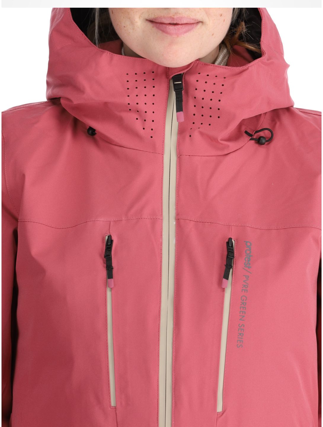 Protest, PRTBEVERLY ski-jas dames Rose Dust roze 