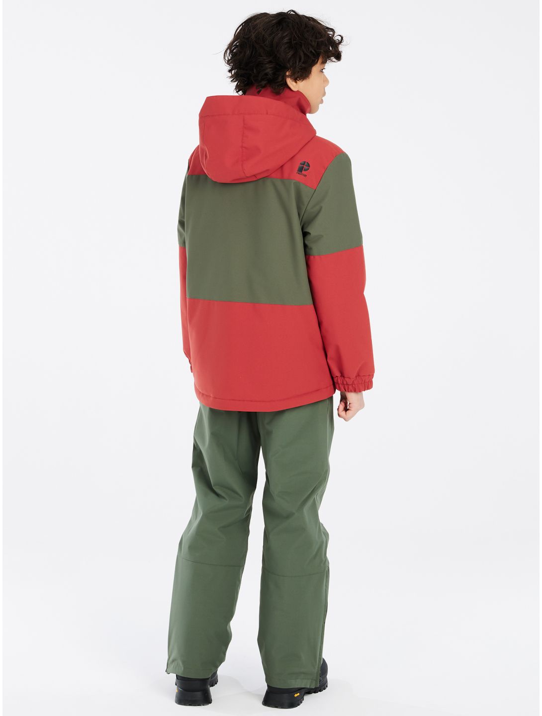 Protest, PRTDECKS JR ski-jas kinderen Barn Red groen, rood 