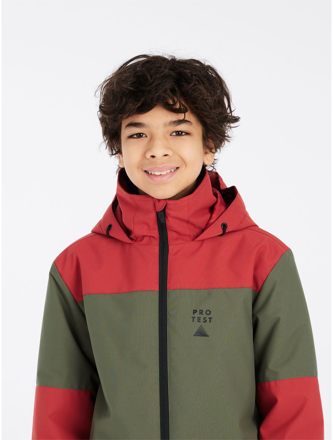 Protest, PRTDECKS JR ski-jas kinderen Barn Red groen, rood 