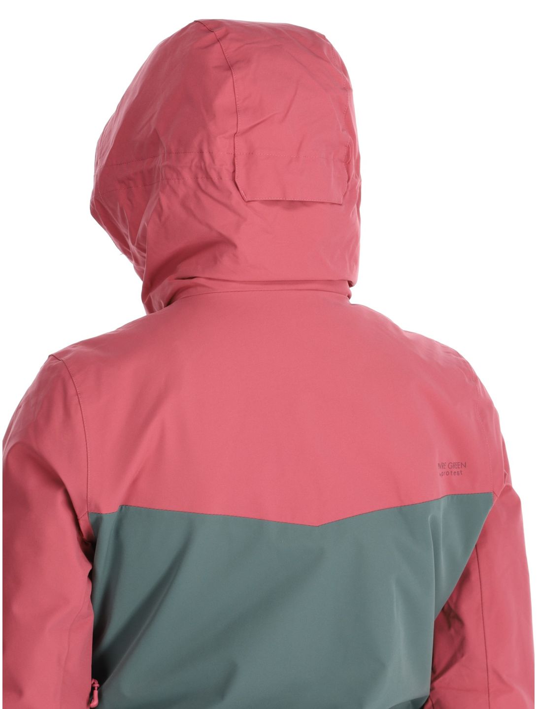 Protest, PRTDISK ski-jas dames Rose Dust groen, roze 