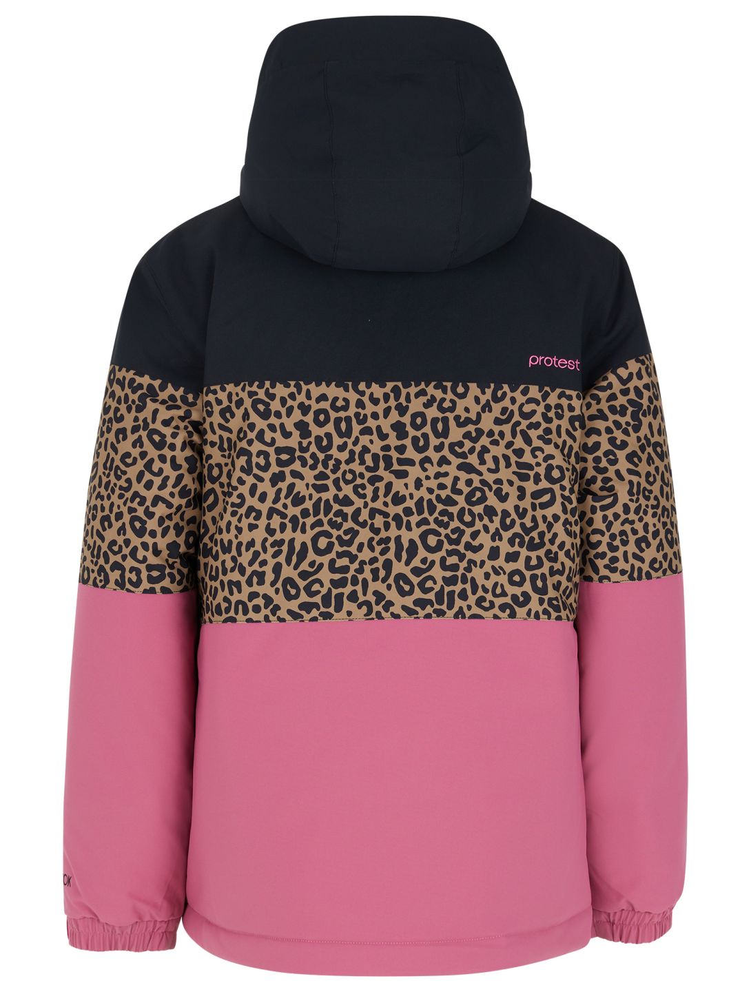 Protest, PRTFUGEE JR ski-jas kinderen Rose Dust roze, zwart 