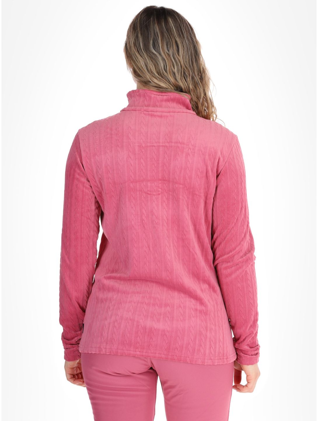 Protest, PRTGAIL 1/4 zip skipully dames Rose Dust roze 