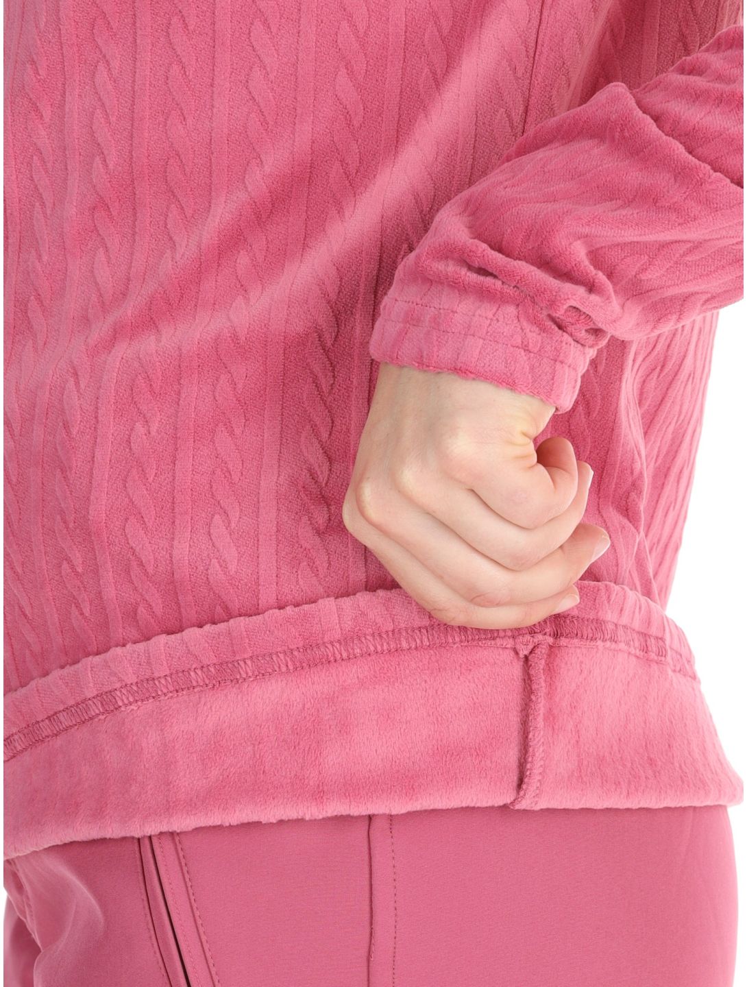 Protest, PRTGAIL 1/4 zip skipully dames Rose Dust roze 