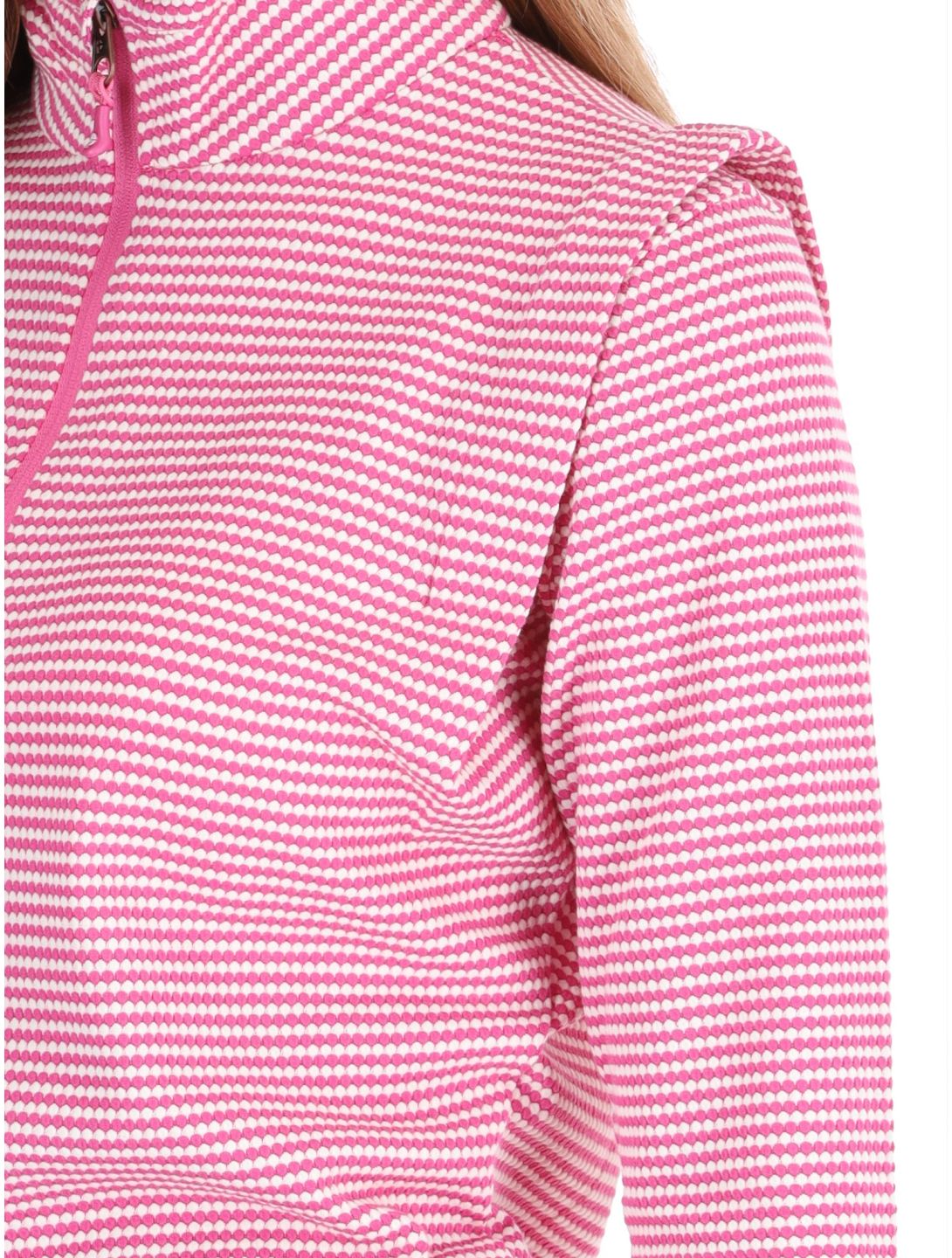 Protest, PRTIVORY 1/4 zip skipully dames Foxy Pink roze 