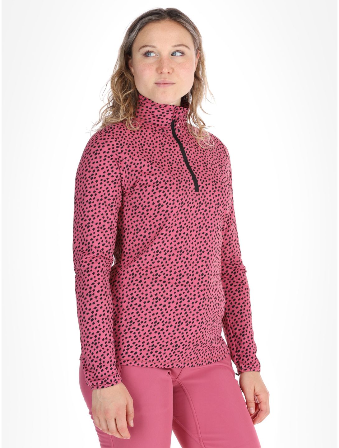 Protest, PRTKACEY 1/4 zip skipully dames Rose Dust roze 