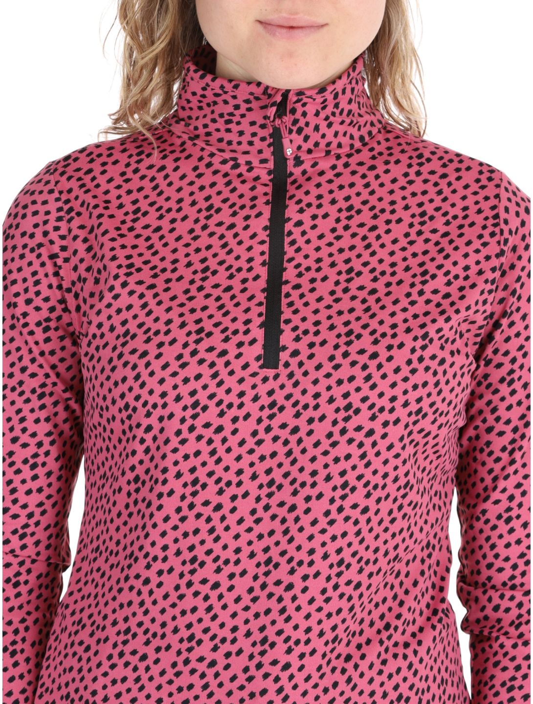 Protest, PRTKACEY 1/4 zip skipully dames Rose Dust roze 