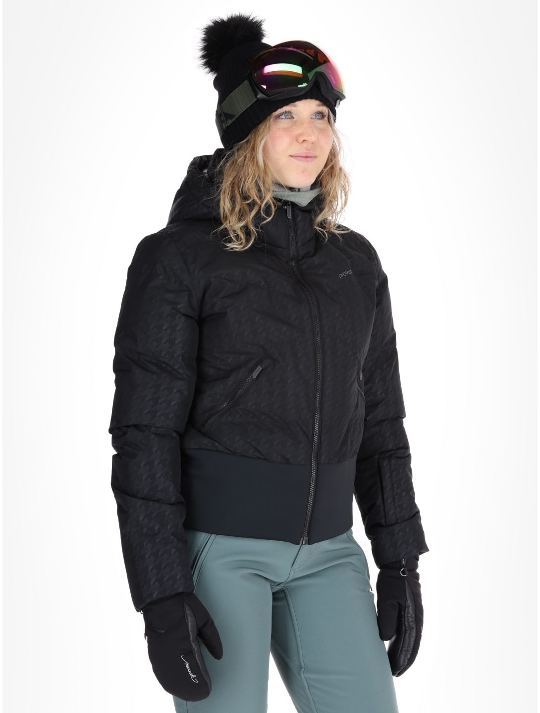 Protest, PRTMICHA ski-jas dames True Black zwart 