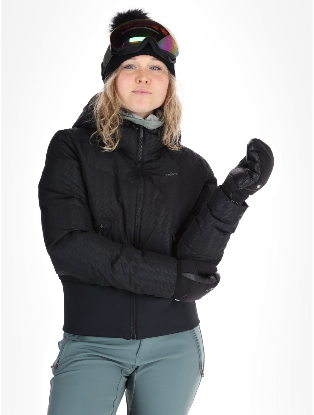 Protest, PRTMICHA ski-jas dames True Black zwart 