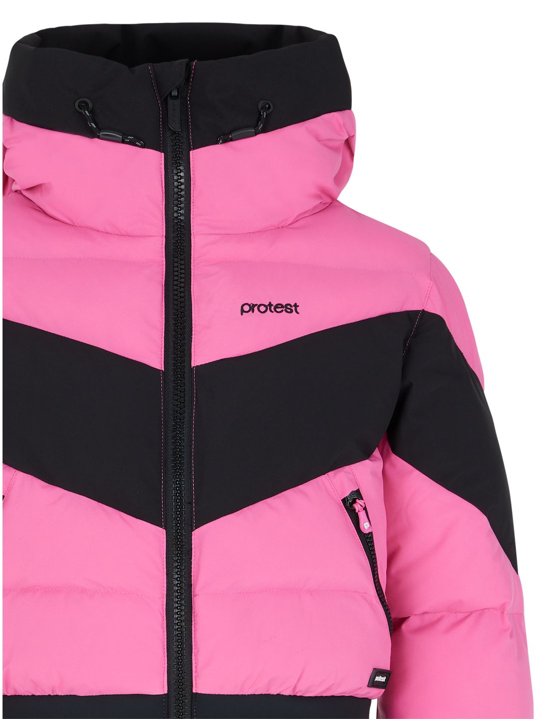 Protest, PRTMILOU JR ski-jas kinderen Foxy Pink roze, zwart 