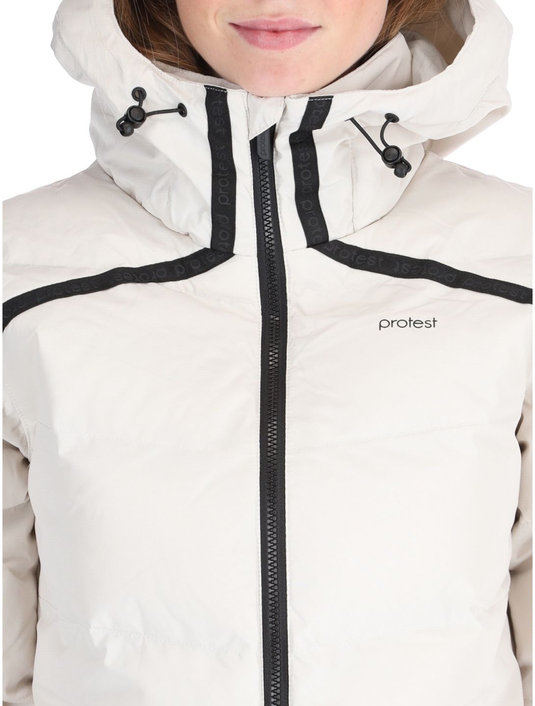 Protest, PRTONYX ski-jas dames Kitoff White wit 