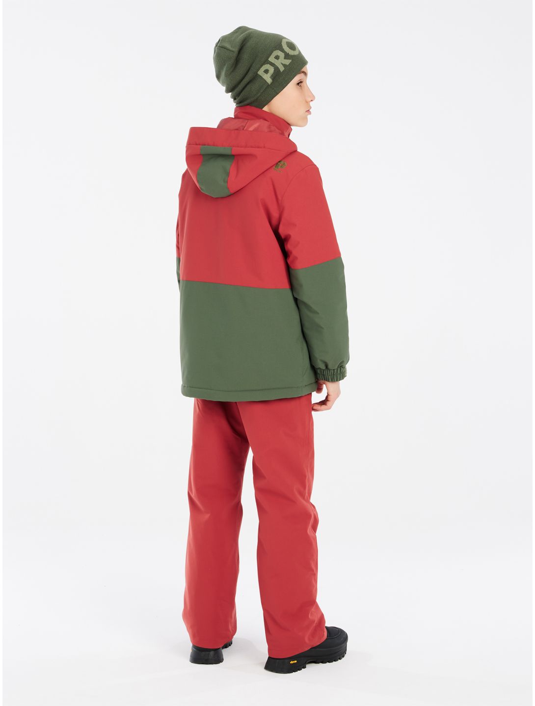 Protest, PRTSAVER JR ski-jas kinderen Barn Red groen, rood 