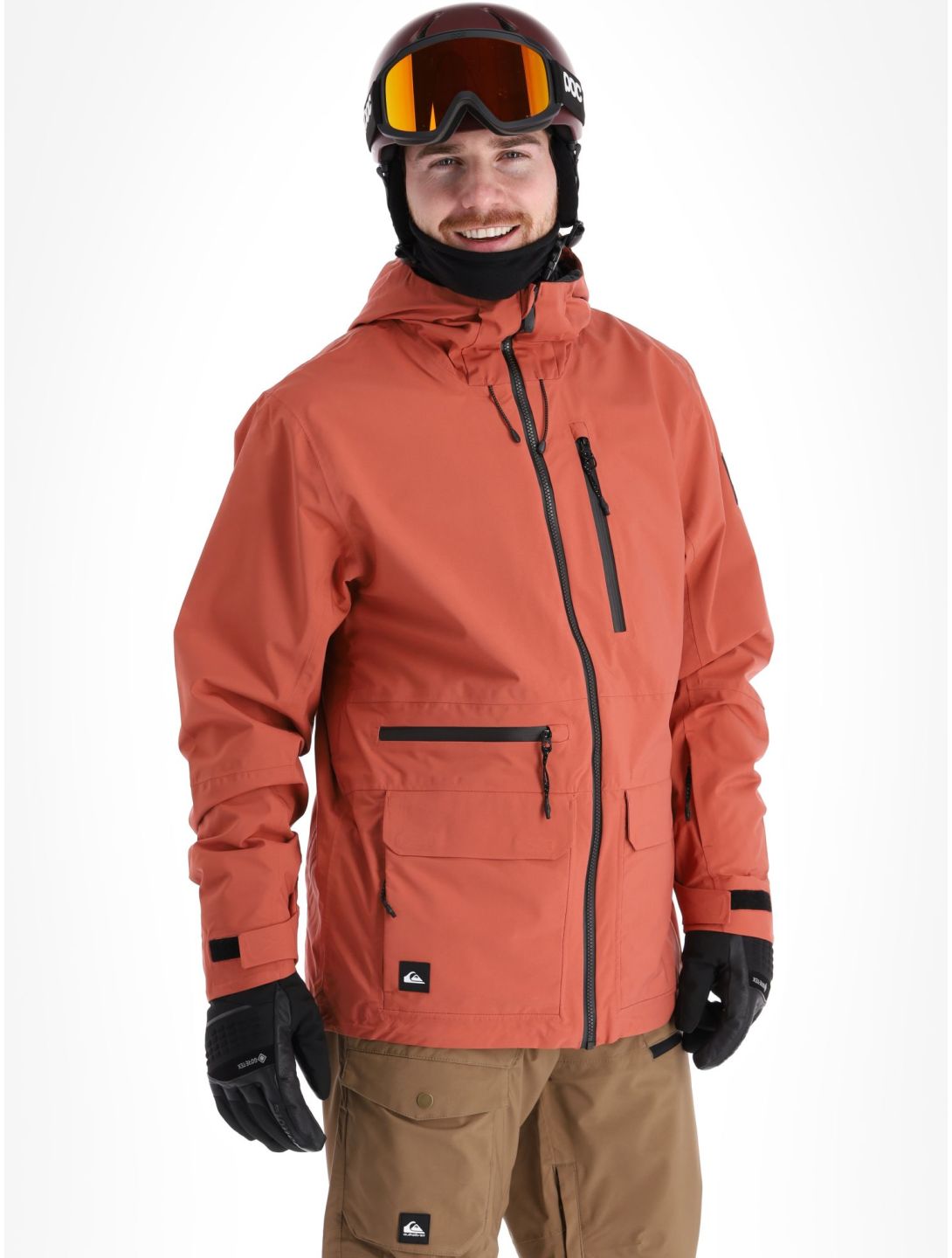 Quiksilver, Carlson ski-jas heren Marsala rood 