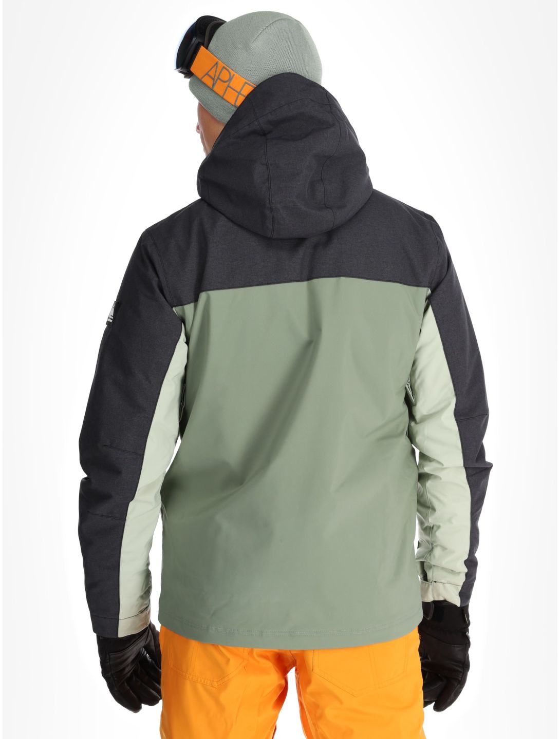 Quiksilver, Dawson ski-jas heren Sea Spray groen, zwart 