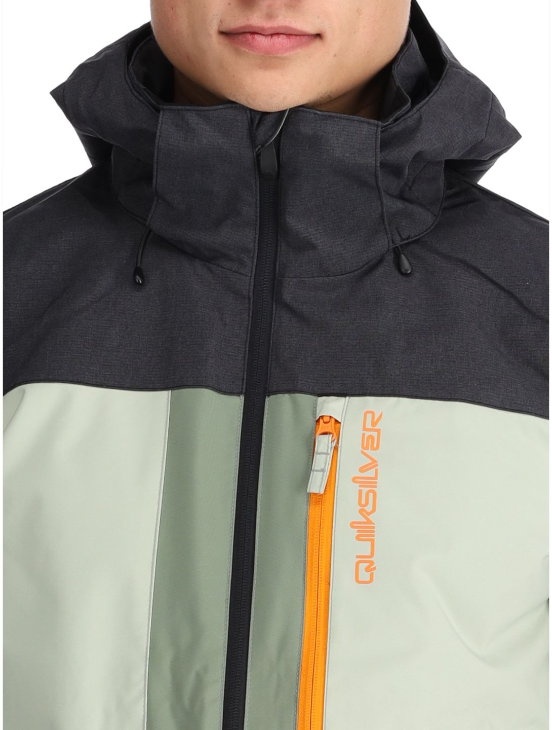 Quiksilver, Dawson ski-jas heren Sea Spray groen, zwart 