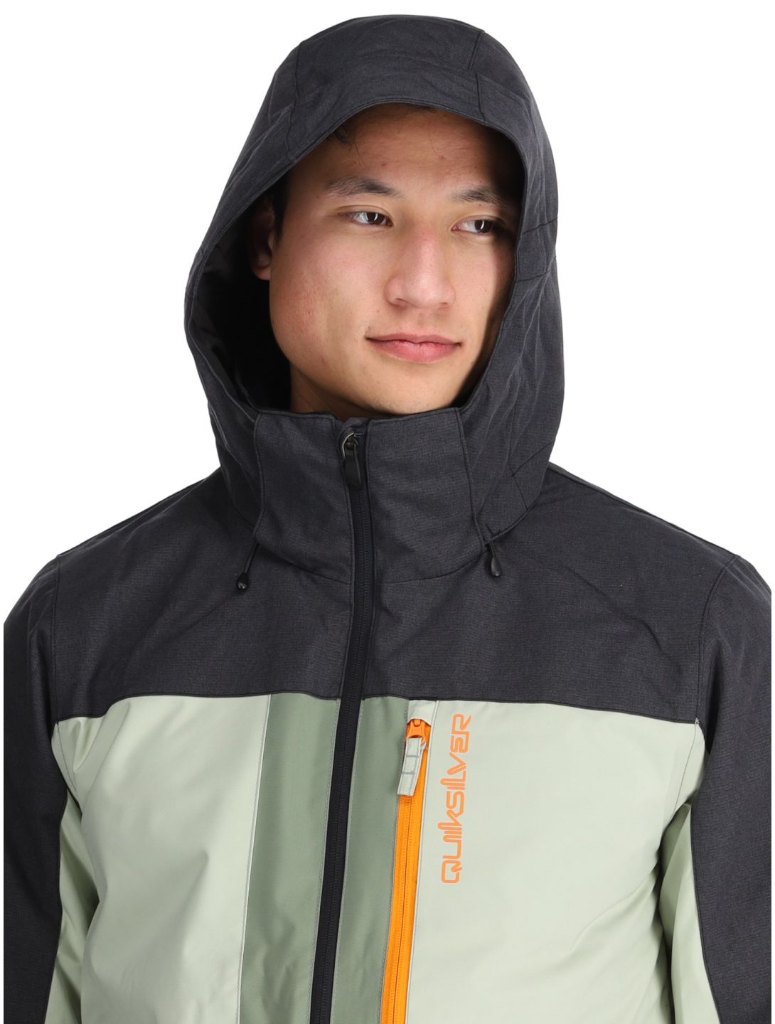 Quiksilver, Dawson ski-jas heren Sea Spray groen, zwart 