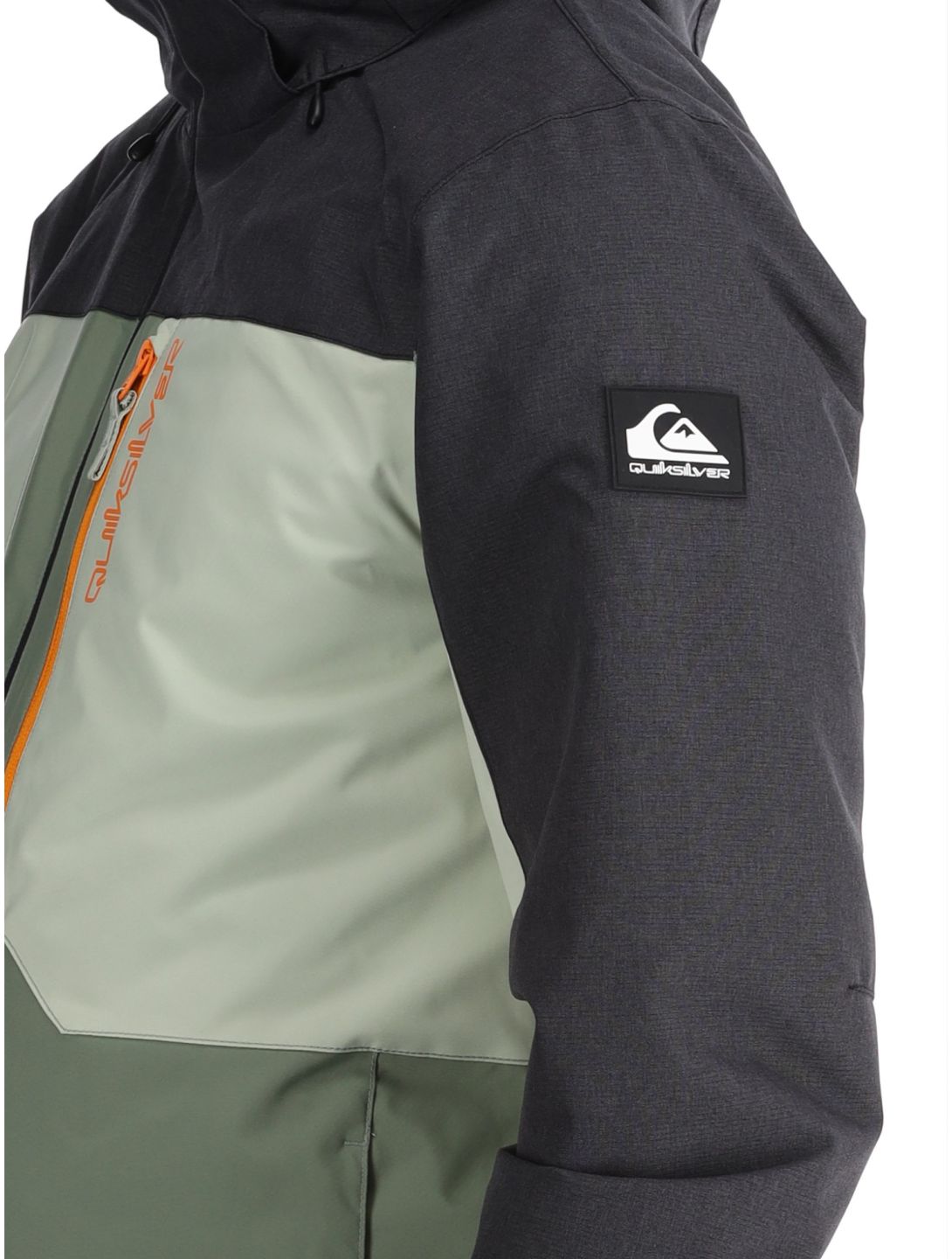 Quiksilver, Dawson ski-jas heren Sea Spray groen, zwart 