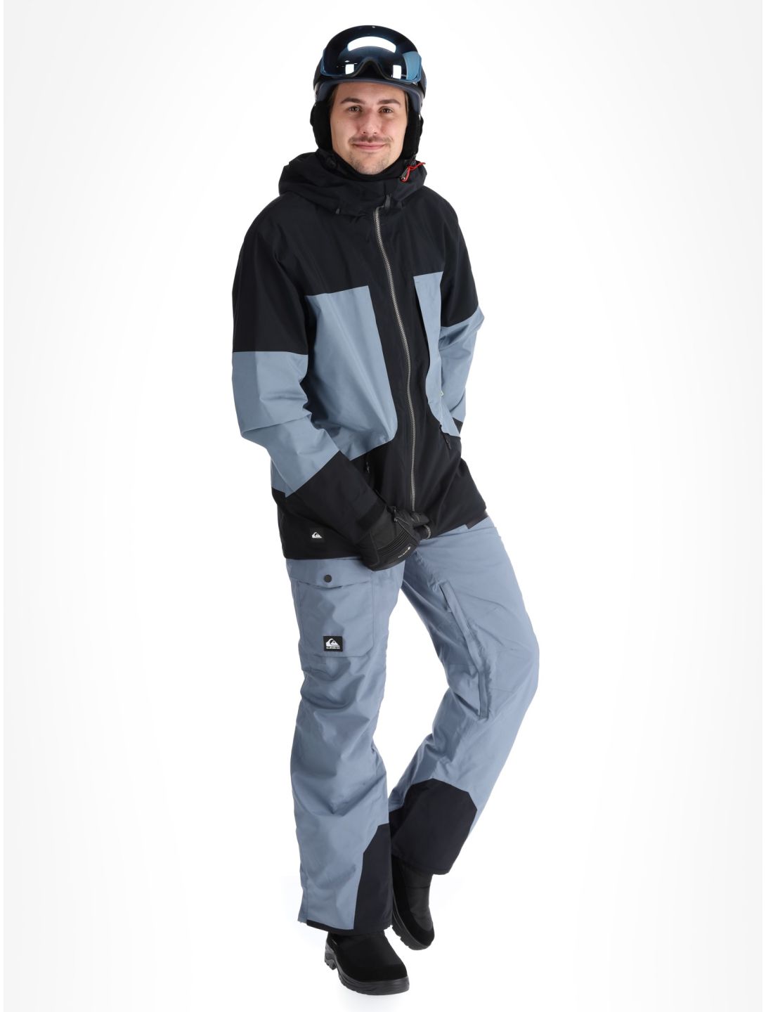 Quiksilver, Forever Strecht Gore-Tex ski-jas heren Flint Stone grijs 