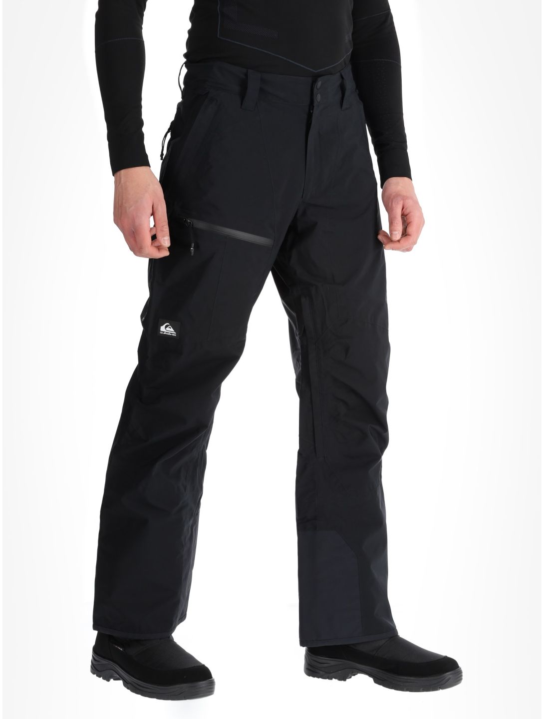 Quiksilver, Forever Strecht Gore-Tex skibroek heren True Black zwart 