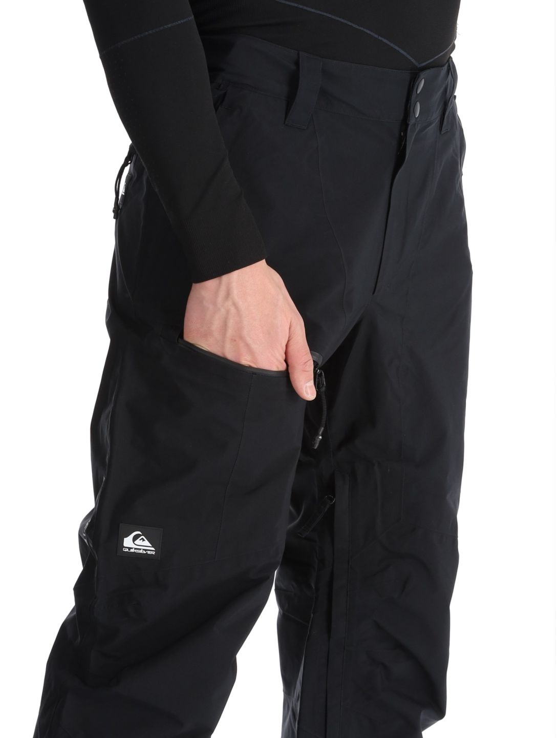 Quiksilver, Forever Strecht Gore-Tex skibroek heren True Black zwart 