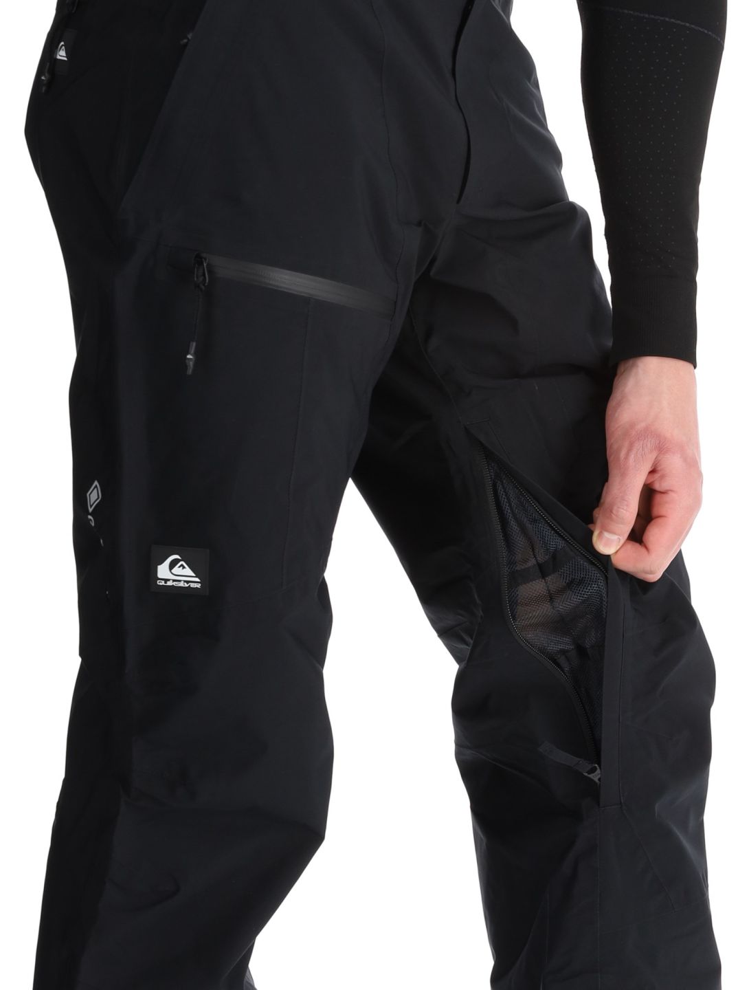 Quiksilver, Forever Strecht Gore-Tex skibroek heren True Black zwart 