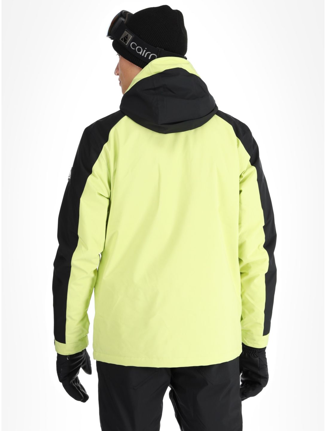 Quiksilver, Mission Block ski-jas heren Celery Green groen, zwart 