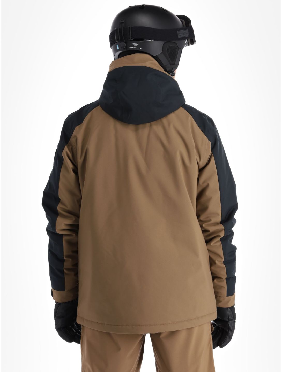 Quiksilver, Mission Block ski-jas heren Cub bruin, zwart 