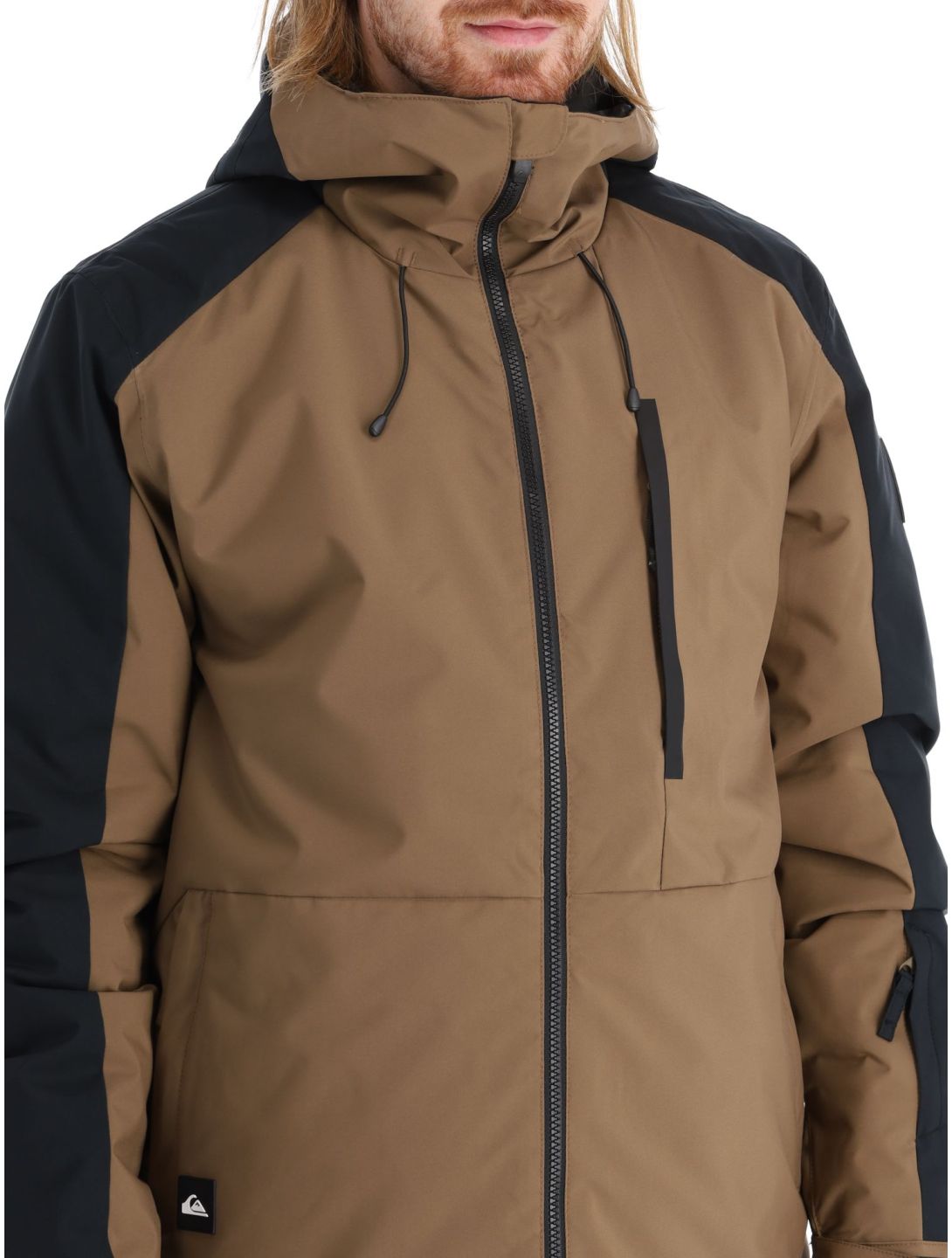 Quiksilver, Mission Block ski-jas heren Cub bruin, zwart 