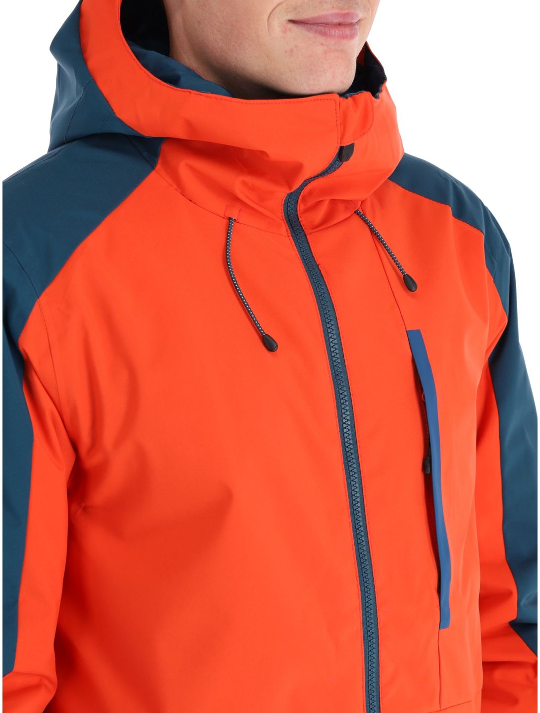 Quiksilver, Mission Block ski-jas heren Grenadine rood, zwart 