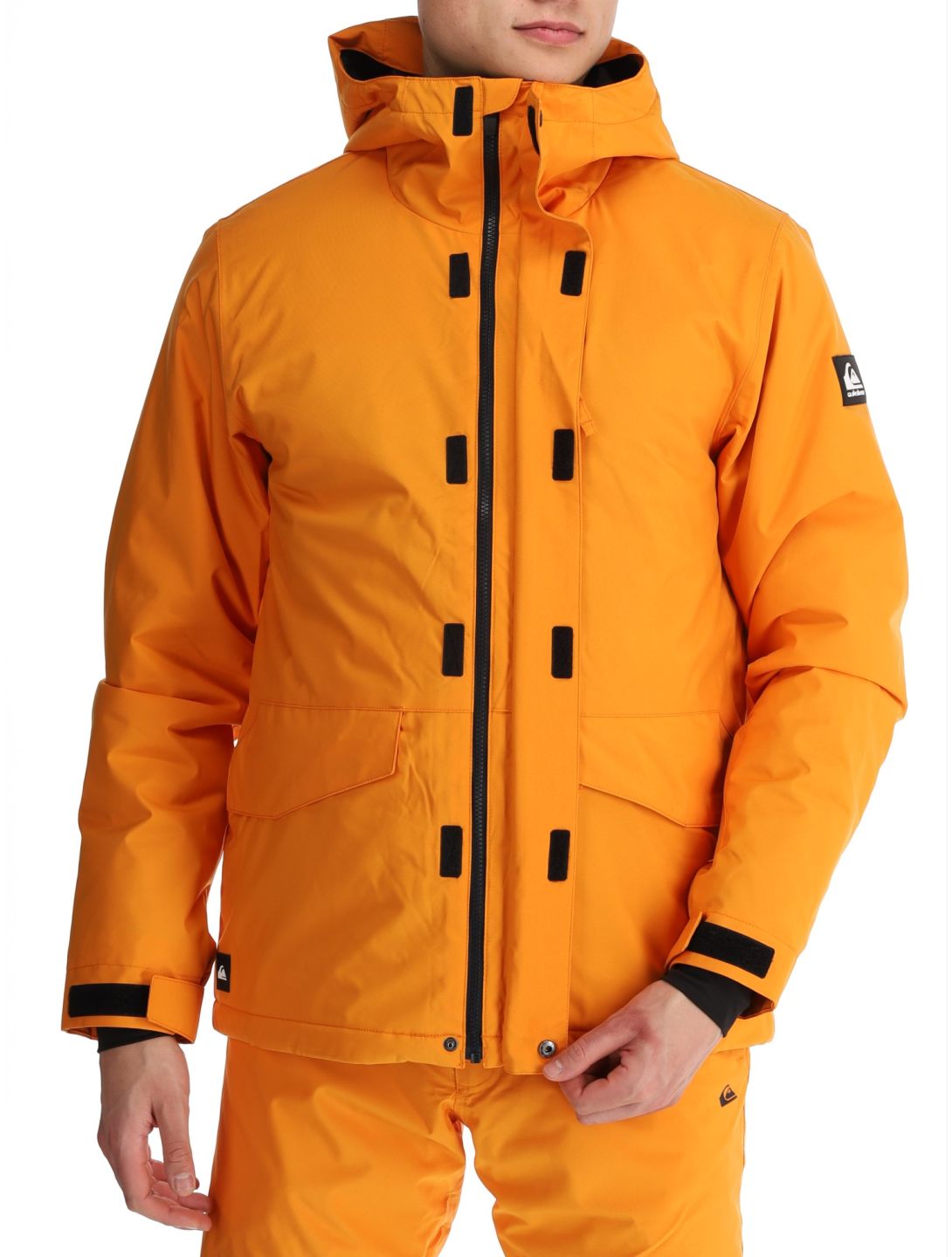 Quiksilver, Mission Solid ski-jas heren Orange Pepper oranje 