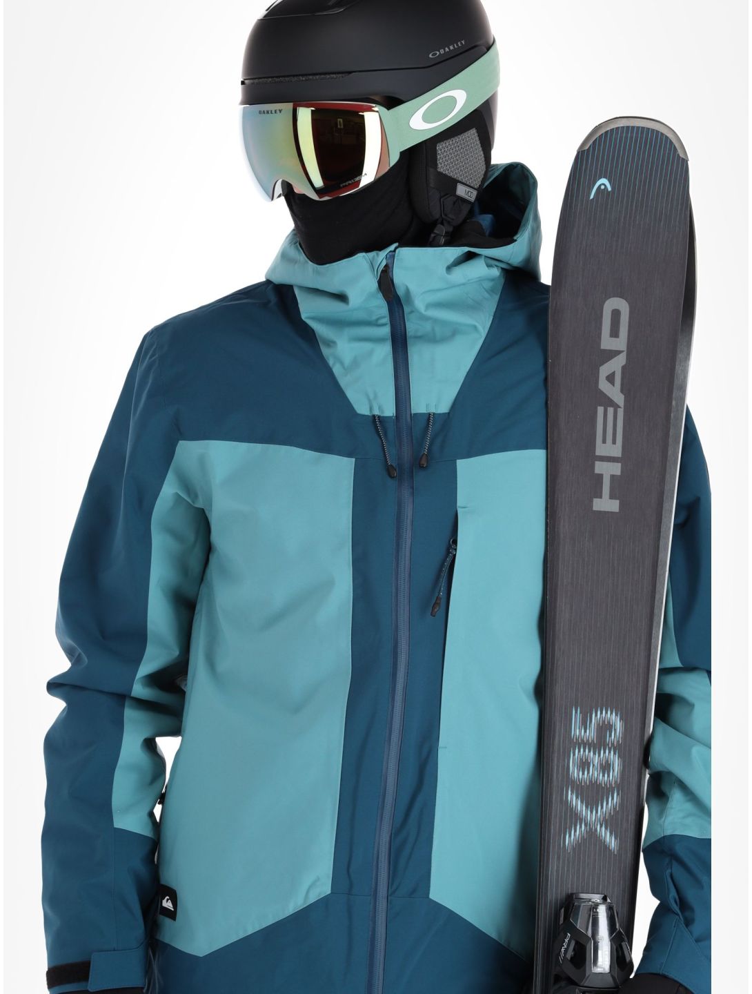 Quiksilver, Muldrow ski-jas heren Majolica Blue blauw 