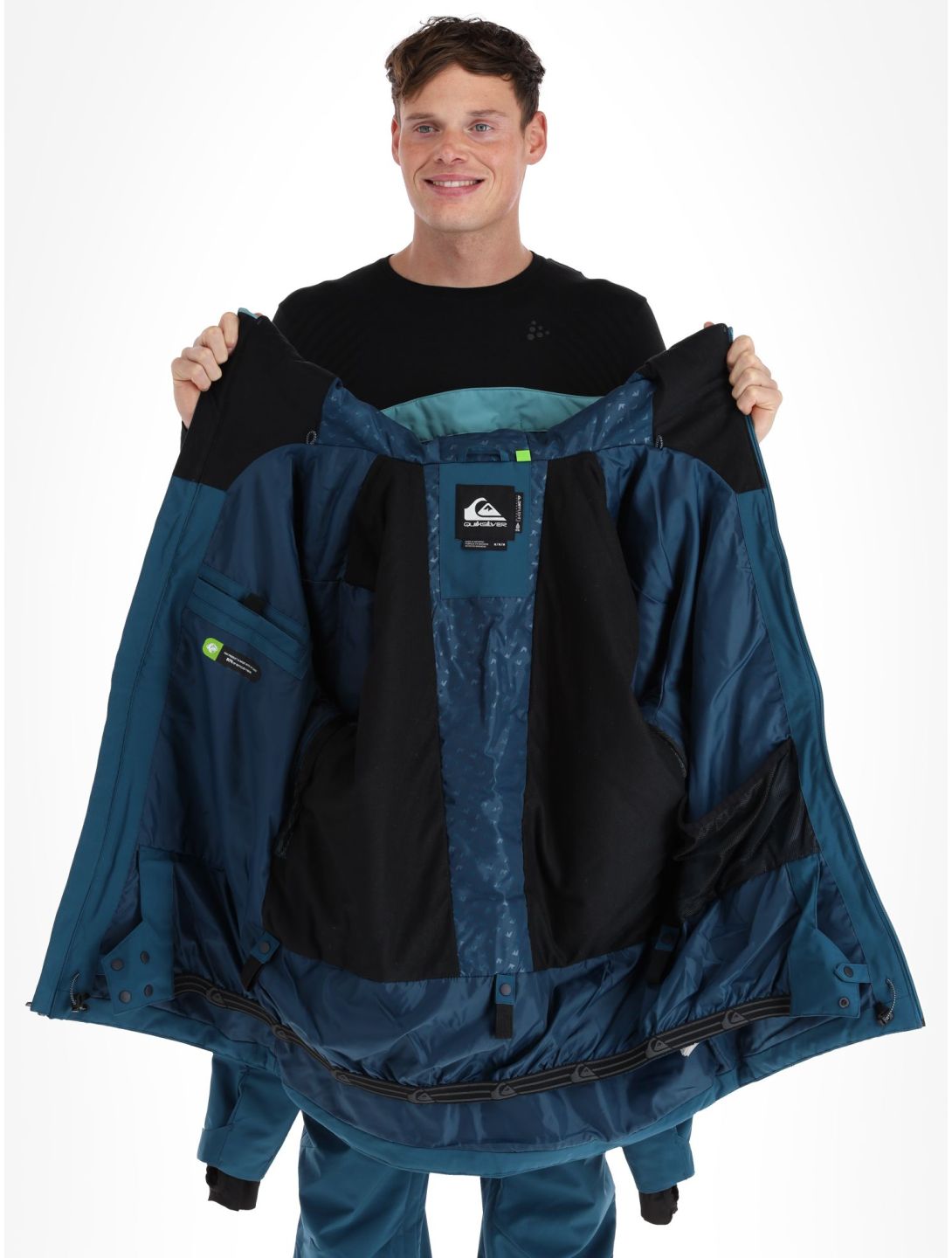 Quiksilver, Muldrow ski-jas heren Majolica Blue blauw 