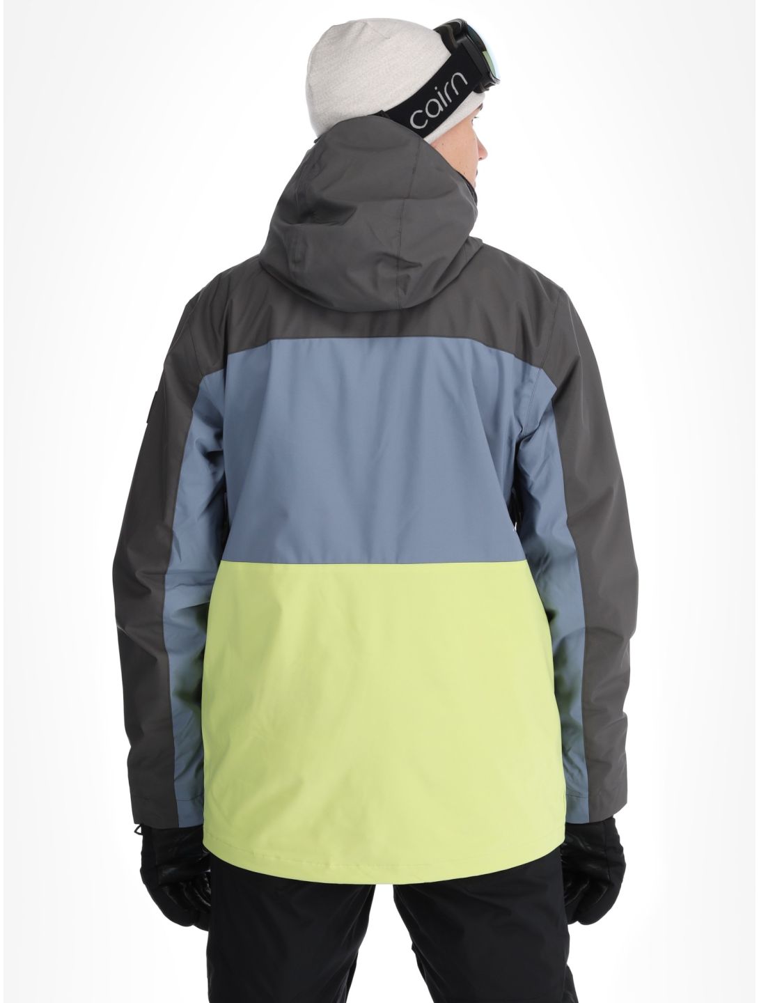 Quiksilver, Sycamore ski-jas heren Dark Shadow blauw, grijs, groen 