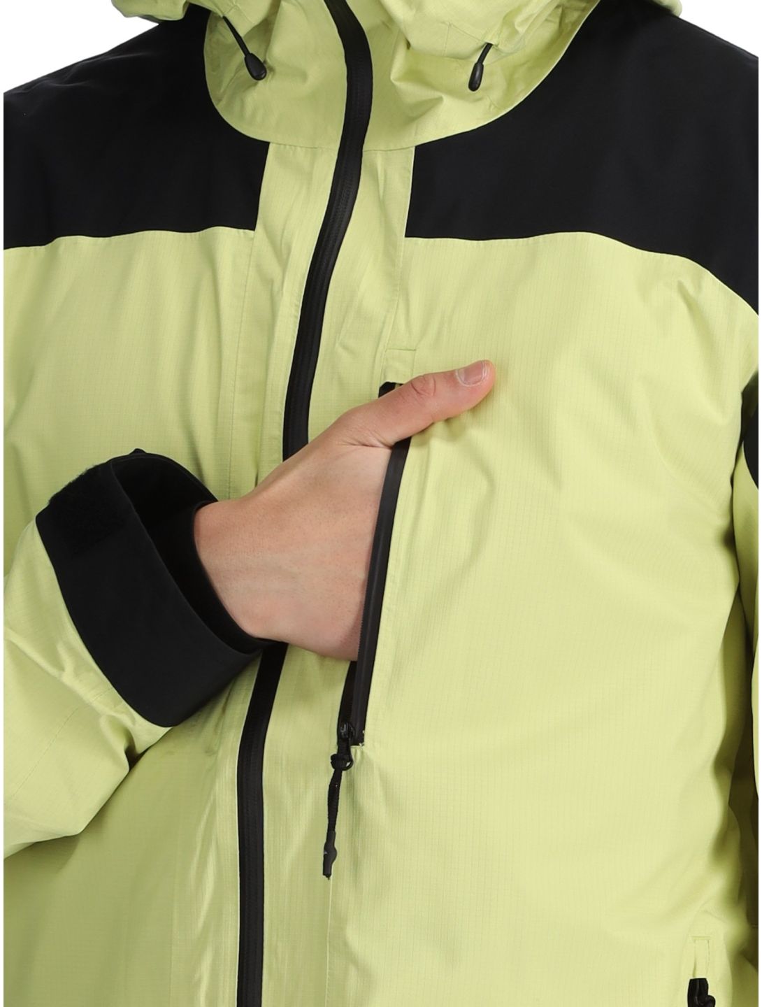 Quiksilver, Ultralight 20K ski-jas heren Celery Green groen, zwart 