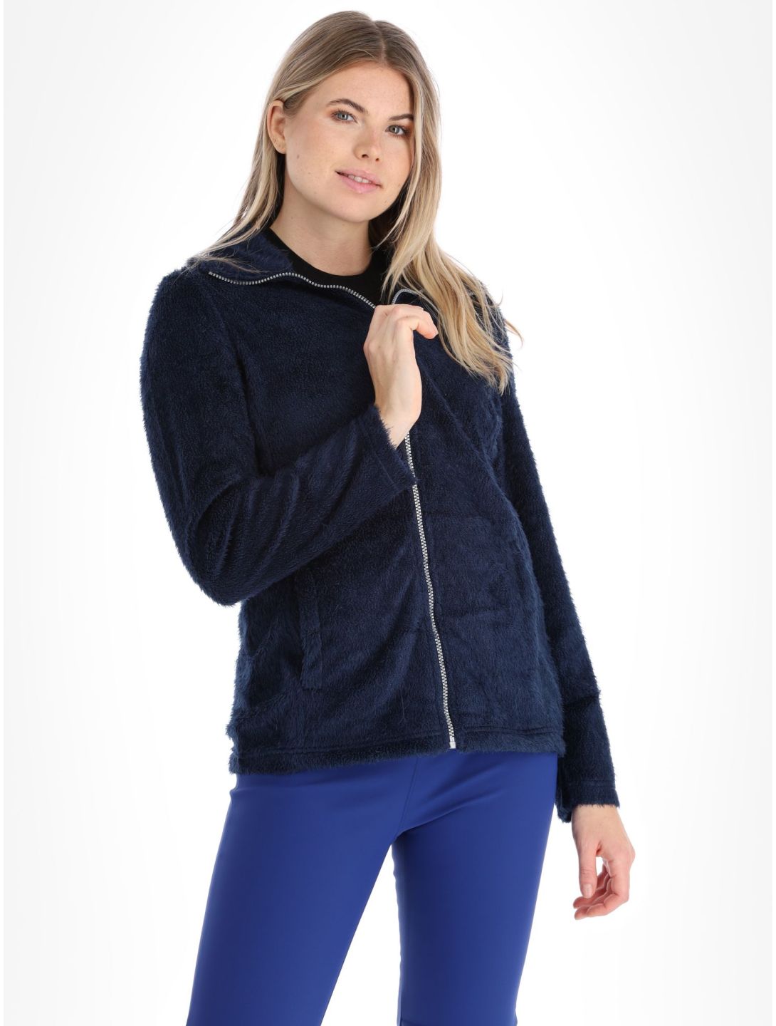 Regatta, Heloise vest dames Navy Eyelash Fluffy blauw 